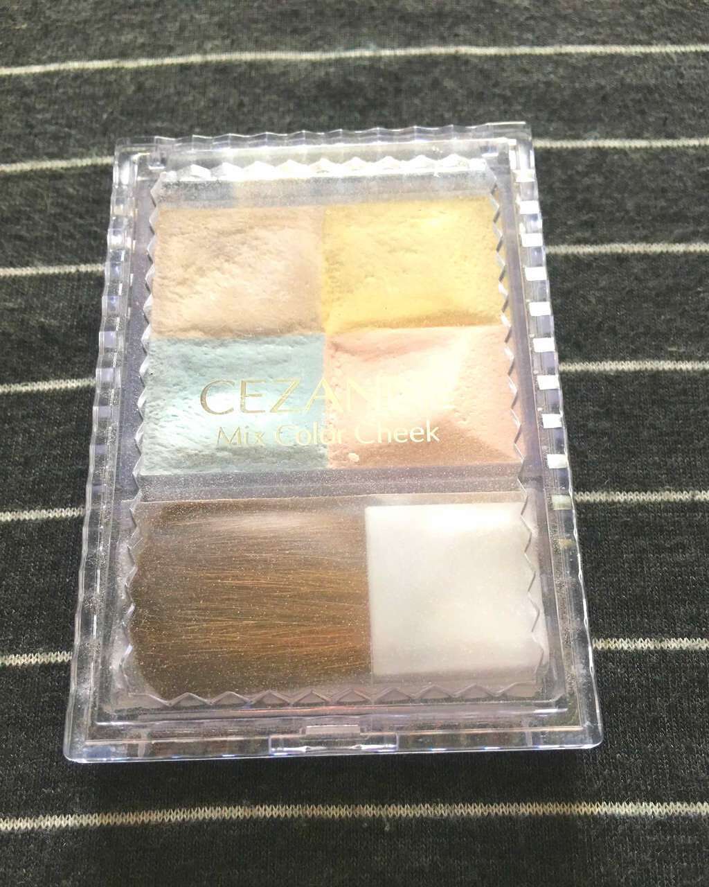 ミックスカラーチーク/CEZANNE/パウダーチークを使ったクチコミ(1枚目)
