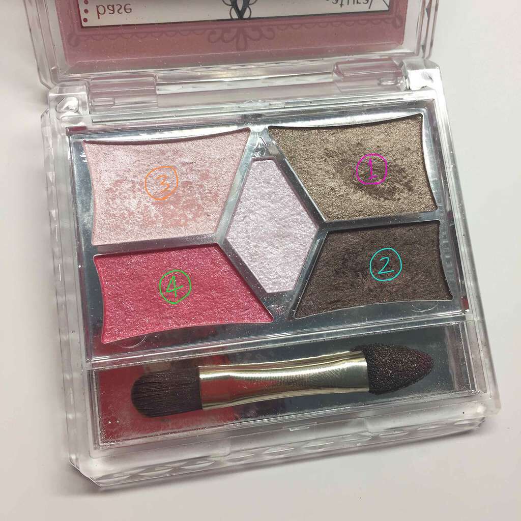 【旧品】パーフェクトスタイリストアイズ/キャンメイク/アイシャドウパレットを使ったクチコミ(3枚目)