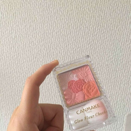 グロウフルールチークス/キャンメイク/パウダーチークを使ったクチコミ(1枚目)