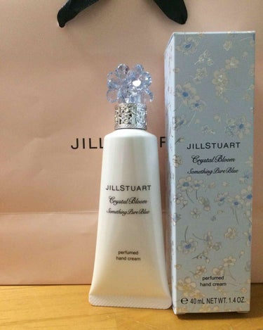 クリスタルブルーム サムシングピュアブルー パフュームド ハンド エッセンス/JILL STUART/ハンドクリームを使ったクチコミ（1枚目）