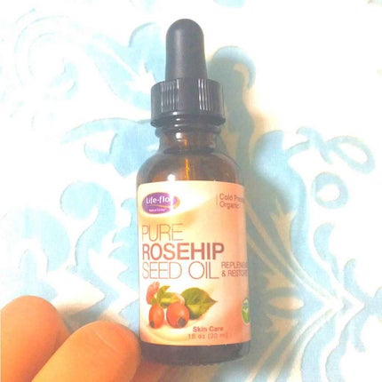 PURE ROSEHIP SEED OIL/Life-flo/フェイスオイルを使ったクチコミ(1枚目)