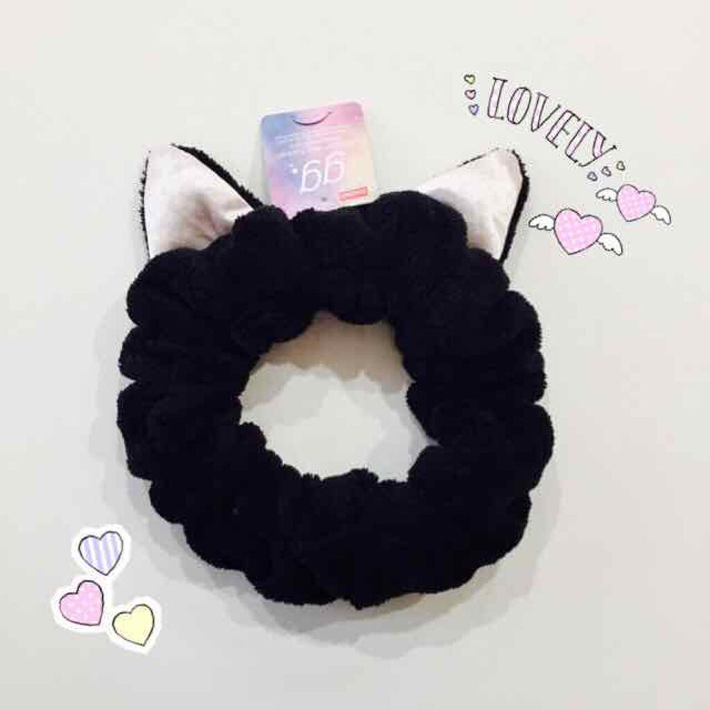 にゃんこヘアターバン/DAISO/ヘアアクセサリーを使ったクチコミ（1枚目）