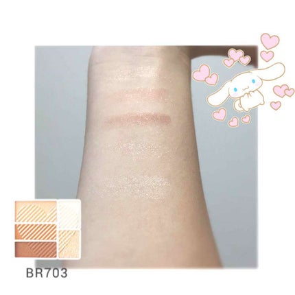 トリプルレシピアイズ/インテグレート/アイシャドウパレットを使ったクチコミ(3枚目)