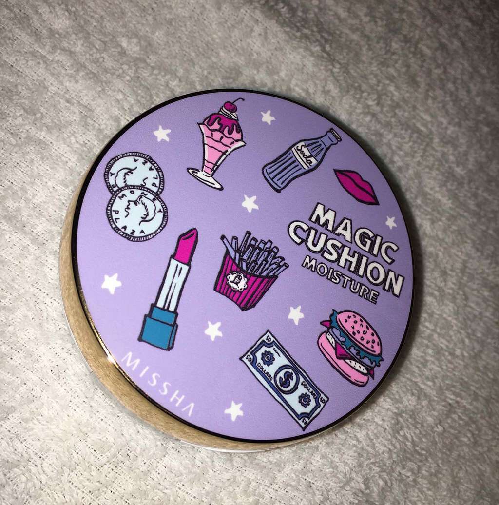 M クッション ファンデーション(モイスチャー)/MISSHA/クッションファンデーションを使ったクチコミ(1枚目)