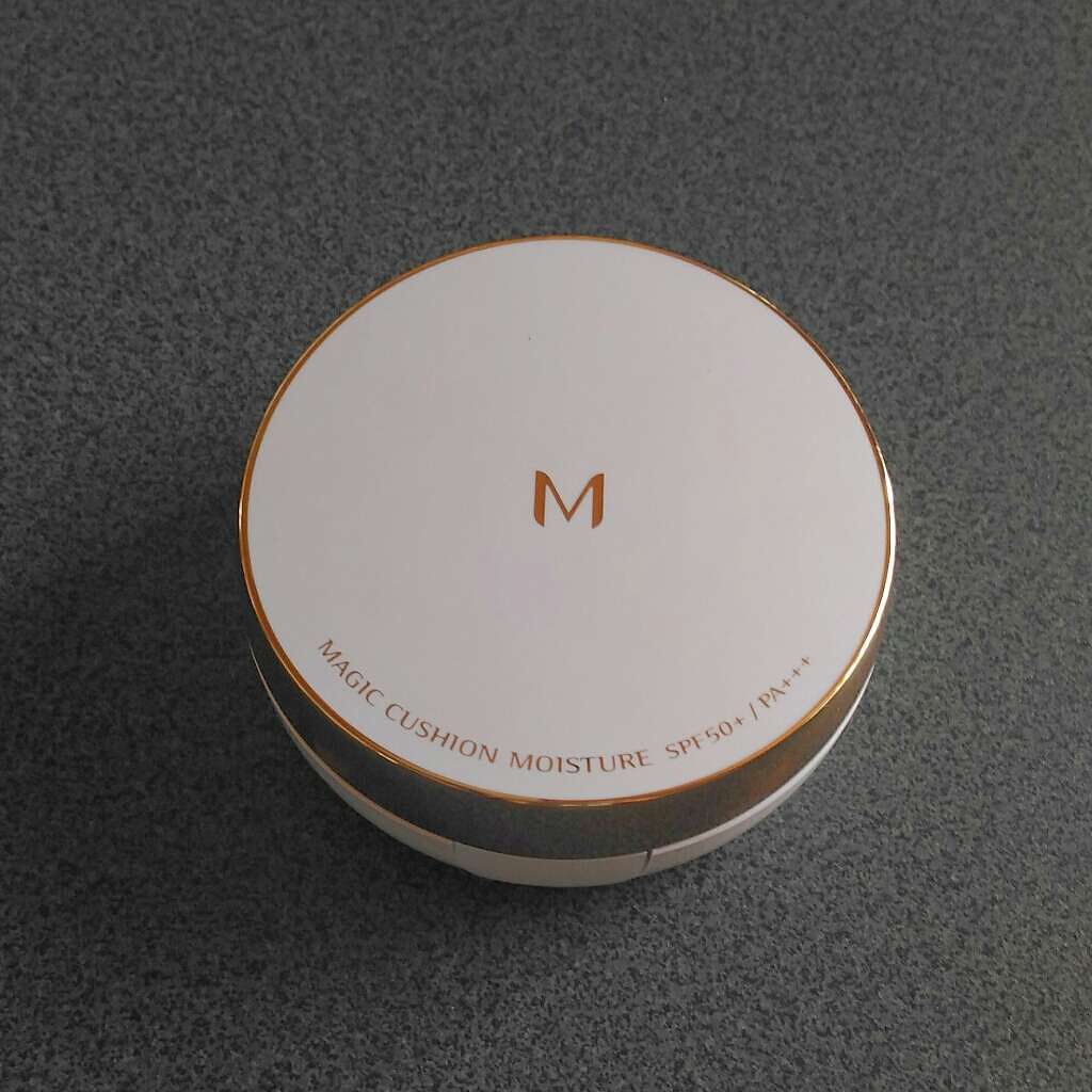 M クッション ファンデーション(モイスチャー)/MISSHA/クッションファンデーションを使ったクチコミ(1枚目)