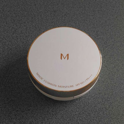M クッション ファンデーション(モイスチャー)/MISSHA/クッションファンデーションを使ったクチコミ(1枚目)