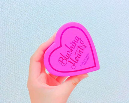 ブラッシング ハート/MAKEUP REVOLUTION/パウダーチークを使ったクチコミ(1枚目)