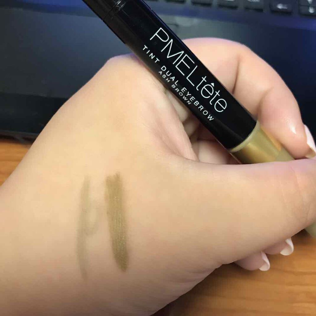 ピメルテット ティントデュアルアイブロウ/pdc/眉ティントを使ったクチコミ(3枚目)