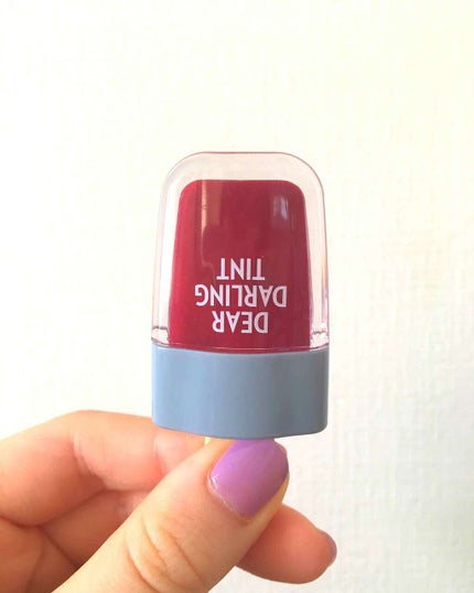 ディアダーリン ウォータージェルティント (アイスティント)/ETUDE/口紅を使ったクチコミ(1枚目)