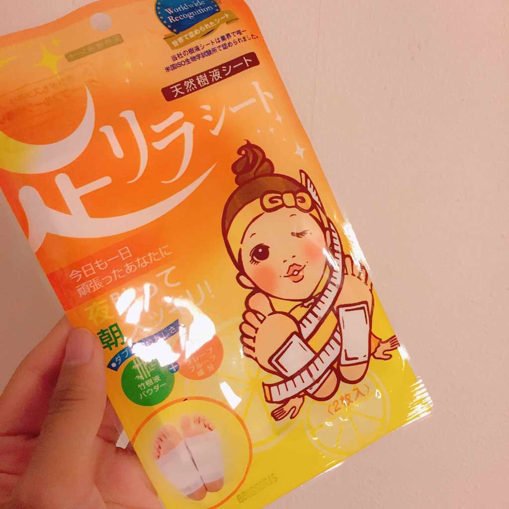 足リラシート グレープフルーツ/中村/レッグ・フットケアを使ったクチコミ(1枚目)