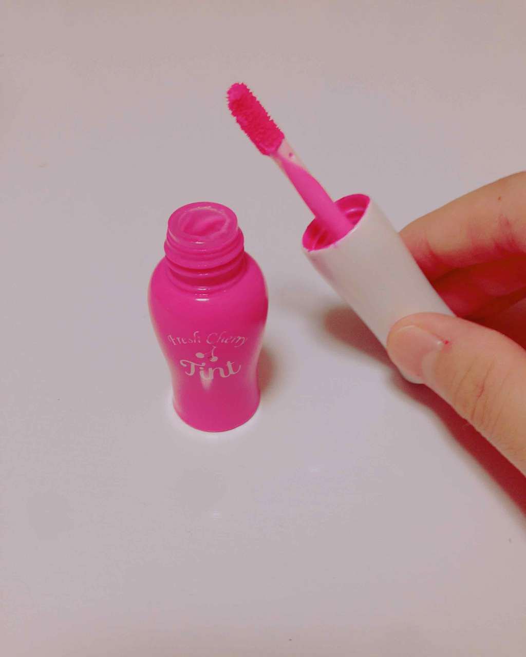 フレッシュチェリー リップティント/ETUDE/リップグロスを使ったクチコミ(1枚目)