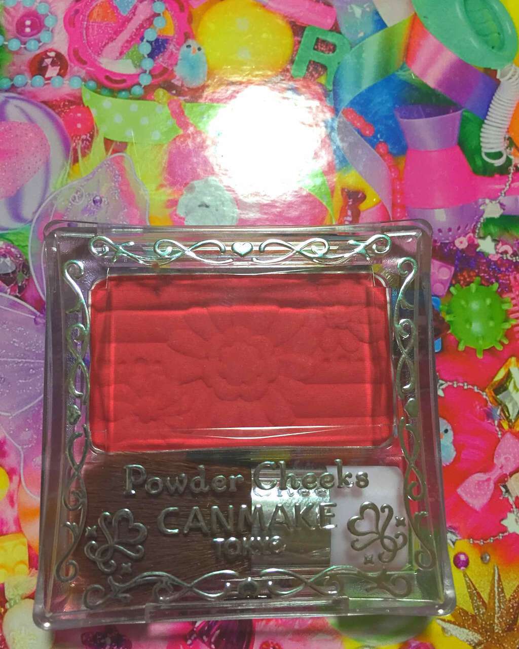 【旧品】パウダーチークス/キャンメイク/パウダーチークを使ったクチコミ(1枚目)