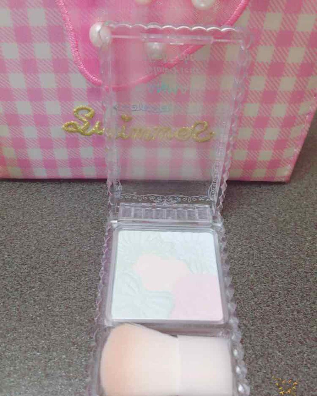 グロウフルールハイライター/キャンメイク/パウダーハイライトを使ったクチコミ(1枚目)