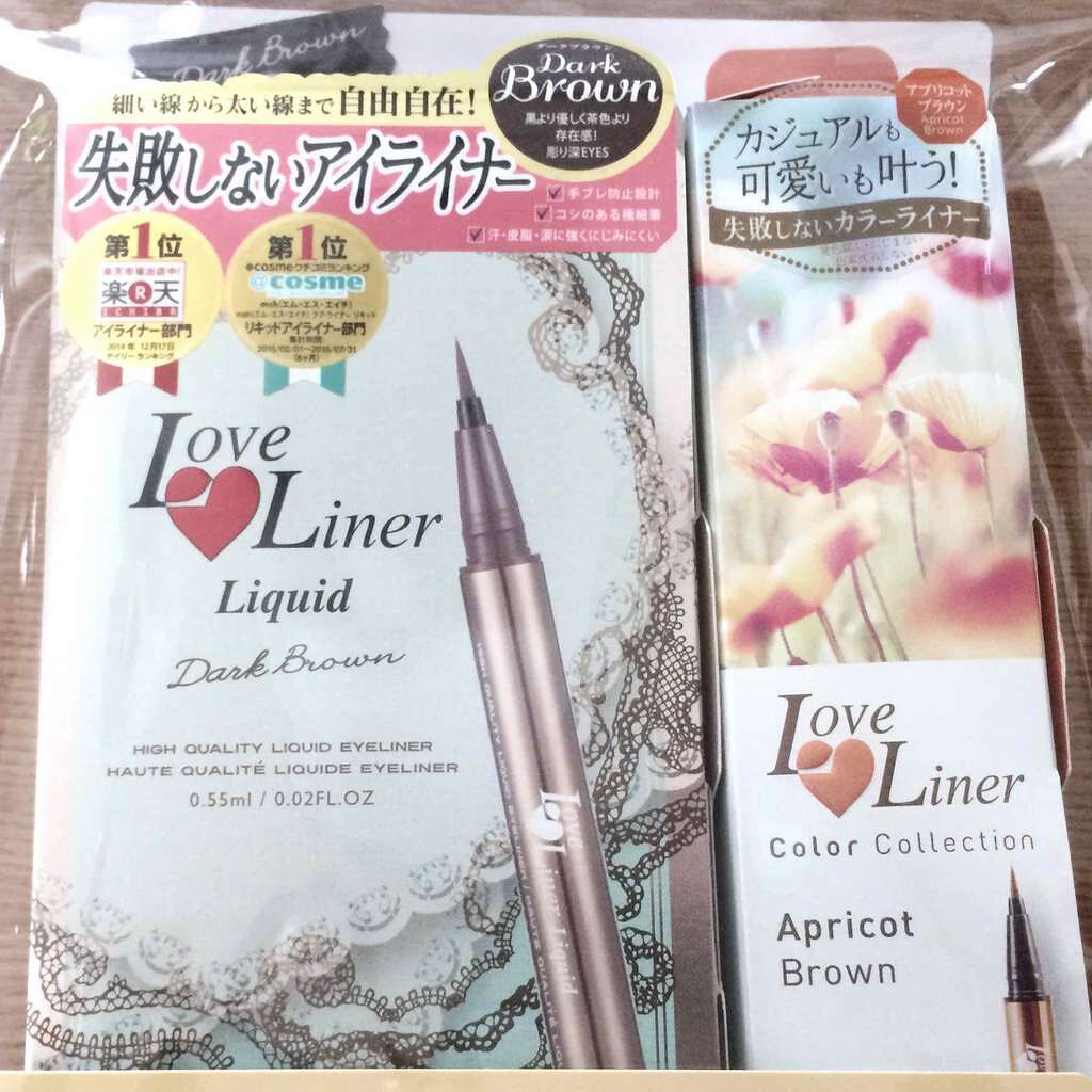ラブ・ライナー リキッドアイライナーR3/ラブ・ライナー/リキッドアイライナーを使ったクチコミ(1枚目)