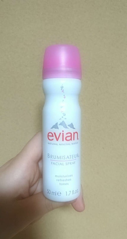 フェイシャルスプレー/エビアン/ミスト状化粧水を使ったクチコミ(1枚目)