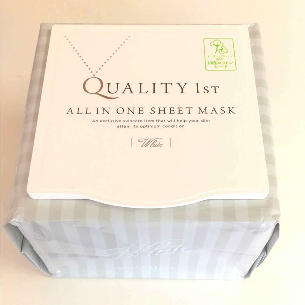 オールインワンシートマスク ホワイトEX/クオリティファースト/シートマスク・パックを使ったクチコミ(1枚目)