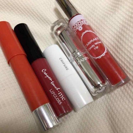 ラスティンググロスリップ/CEZANNE/口紅を使ったクチコミ(1枚目)