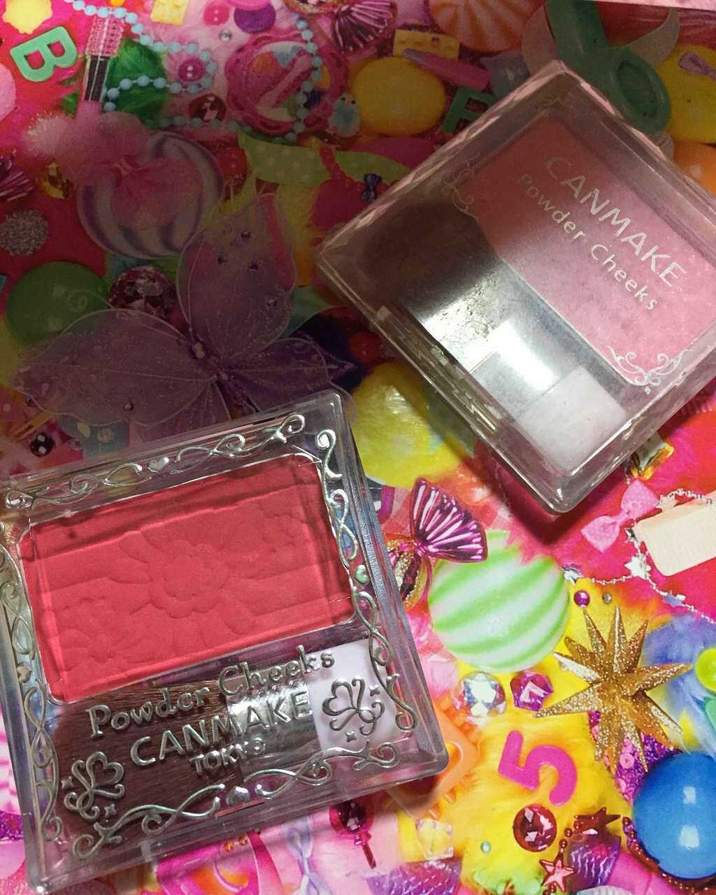 【旧品】パウダーチークス/キャンメイク/パウダーチークを使ったクチコミ(3枚目)