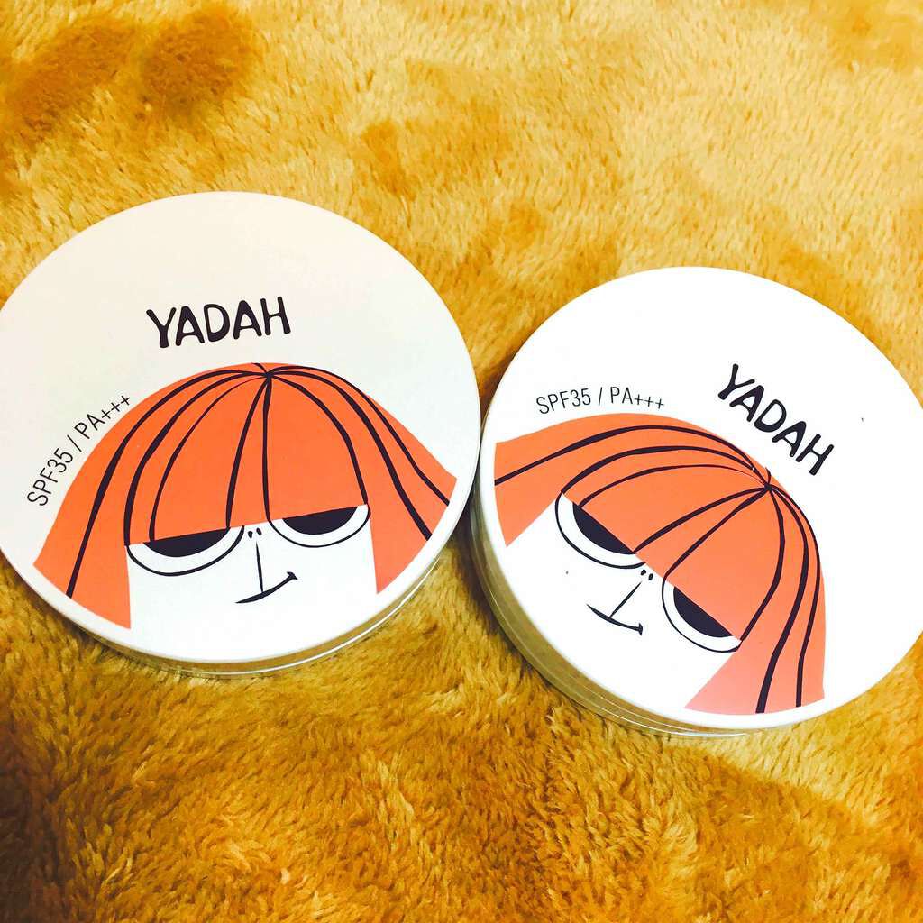 YADAH エア パウダーパクトのクチコミ「✩ YADAH ✩
パケ買いなのですが、
意外と良くてびっくりです！
ミラーがついていて、
パ.....」（2枚目）