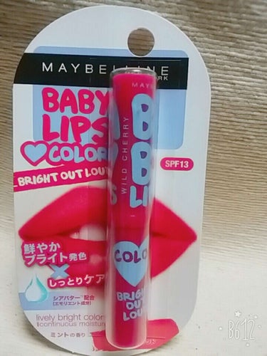 リップクリーム カラー BABY LIPS/MAYBELLINE NEW YORK/リップケア・リップクリームを使ったクチコミ（1枚目）