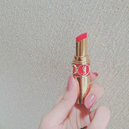 ルージュ ヴォリュプテ シャイン/YVES SAINT LAURENT BEAUTE/口紅を使ったクチコミ(1枚目)