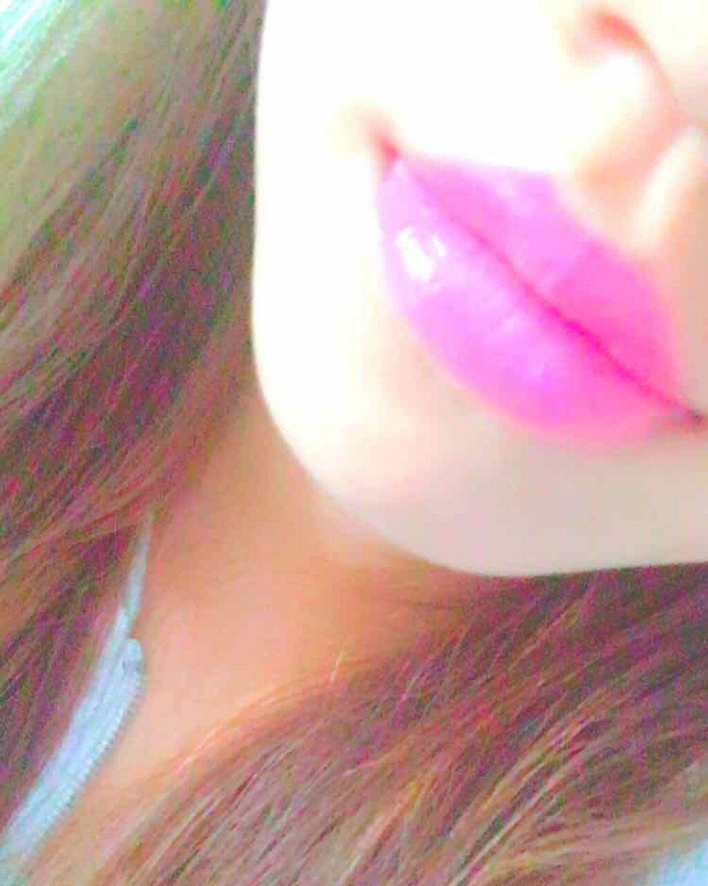 ATハイカラーリップグロス /セリア/リップグロスを使ったクチコミ(3枚目)