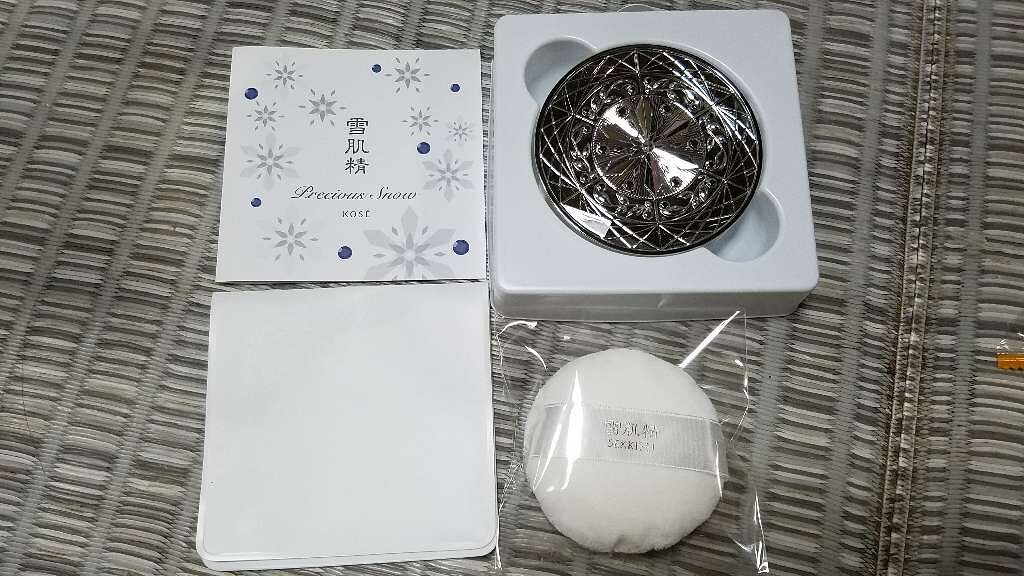 プレシャス スノー/雪肌精/プレストパウダーを使ったクチコミ(2枚目)