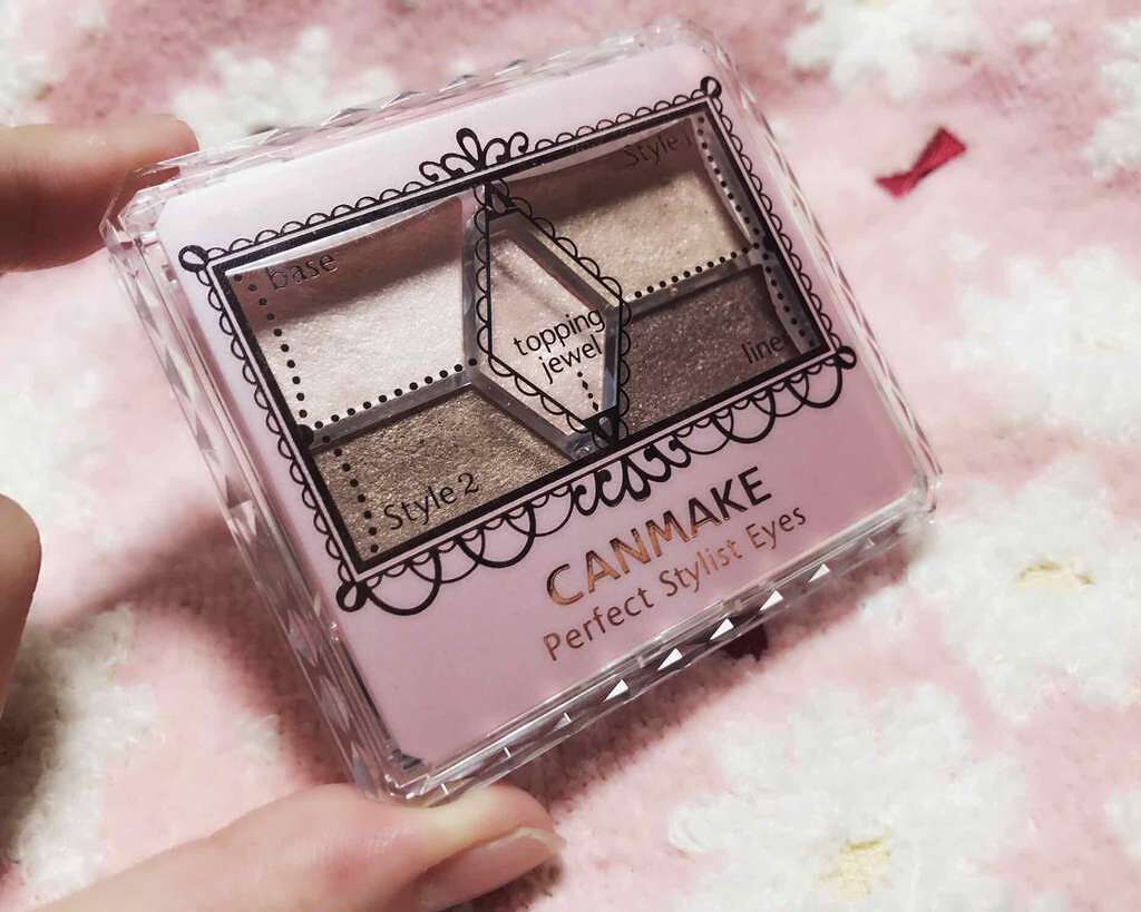 【旧品】パーフェクトスタイリストアイズ/キャンメイク/アイシャドウパレットを使ったクチコミ(1枚目)