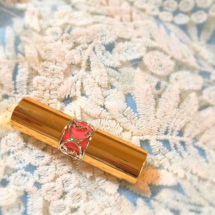 ルージュ ヴォリュプテ シャイン/YVES SAINT LAURENT BEAUTE/口紅を使ったクチコミ(1枚目)