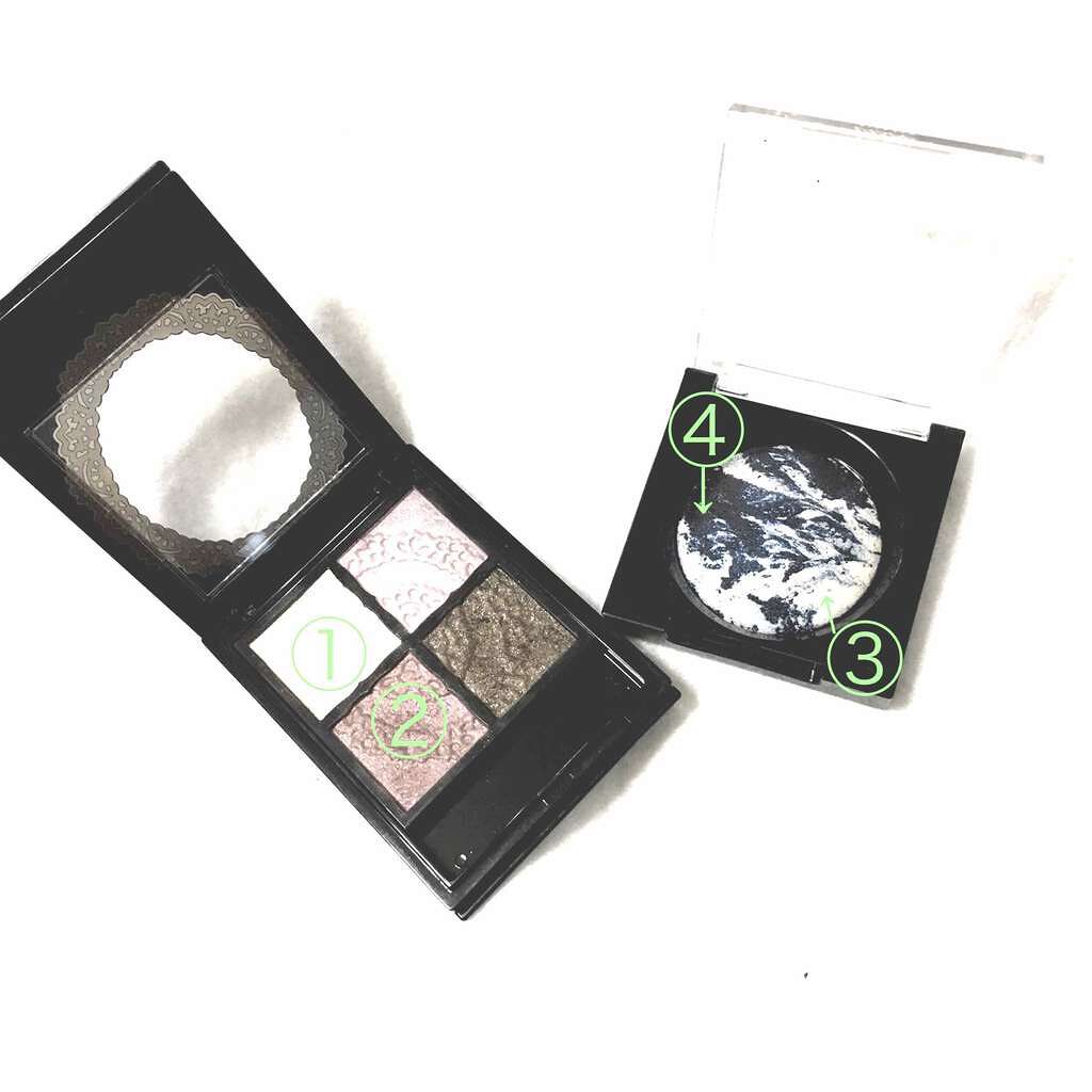 グロッシーリッチ アイズ/Visée/アイシャドウパレットを使ったクチコミ(1枚目)