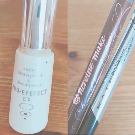 スムースリキッドアイライナー スーパーキープ/ヒロインメイク/リキッドアイライナーを使ったクチコミ(3枚目)