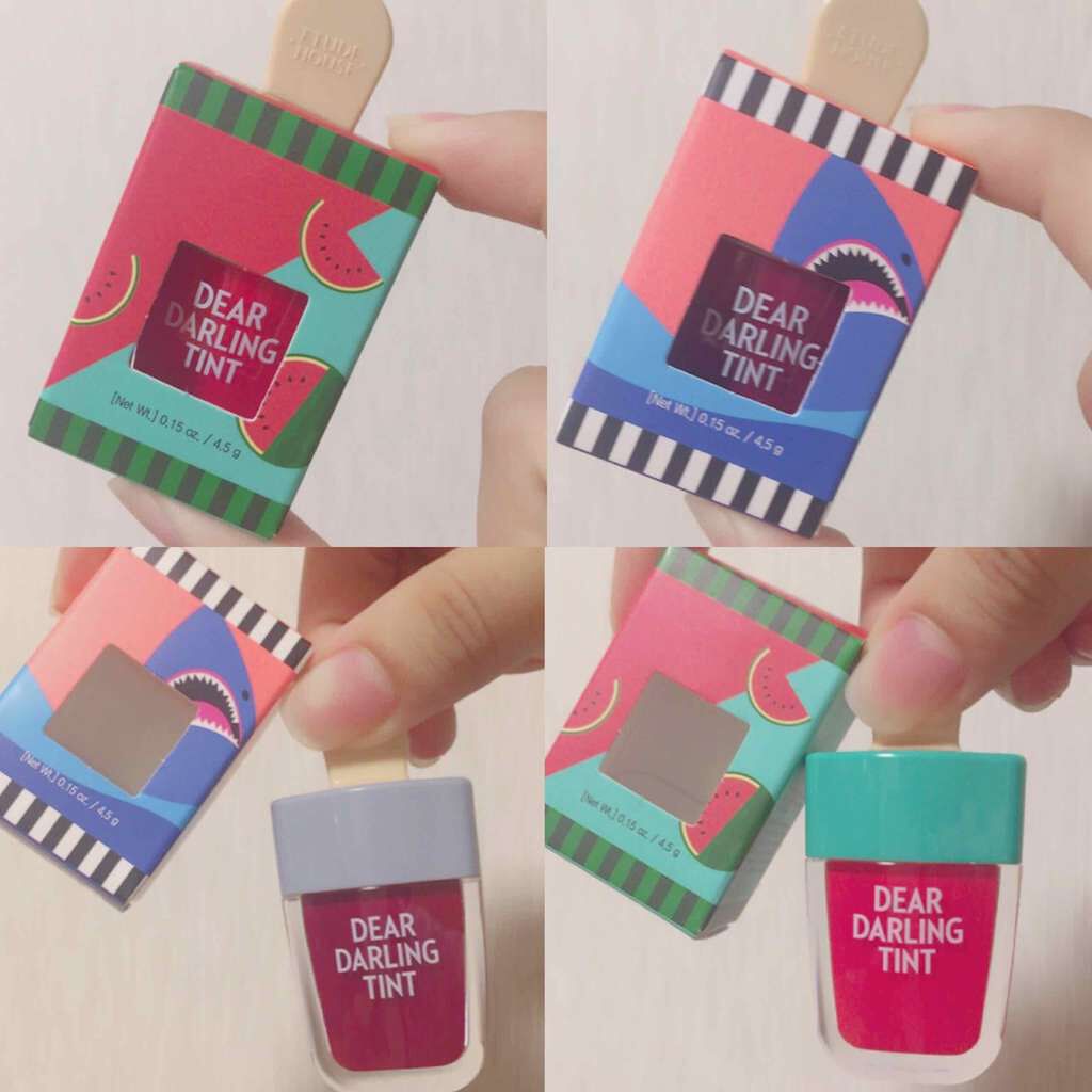 ディアダーリン ウォータージェルティント (アイスティント)/ETUDE/口紅を使ったクチコミ(1枚目)