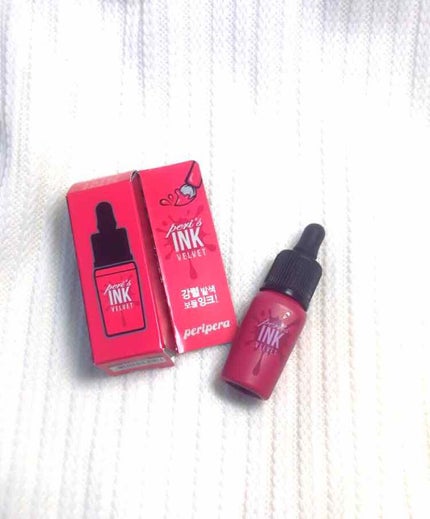 インク ベルベット/PERIPERA/口紅を使ったクチコミ(1枚目)