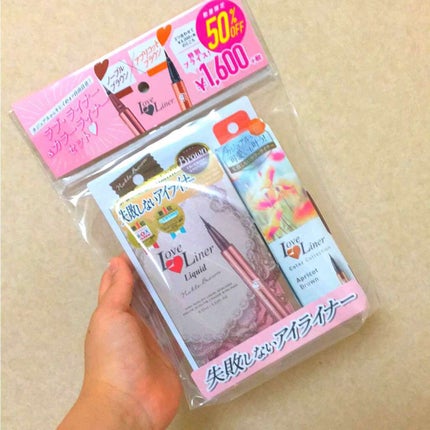 ラブ・ライナー リキッドアイライナーR3/ラブ・ライナー/リキッドアイライナーを使ったクチコミ(1枚目)