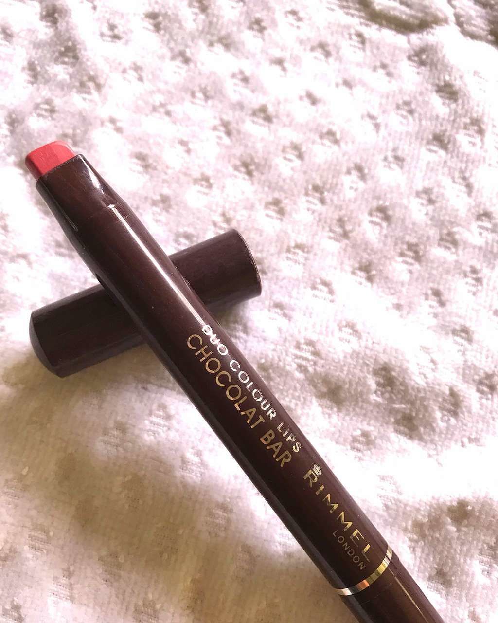 デュオカラーリップス ショコラバー/リンメル ロンドン/口紅を使ったクチコミ(1枚目)