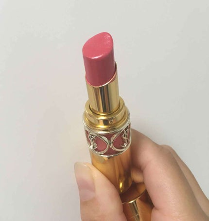 ルージュ ヴォリュプテ シャイン/YVES SAINT LAURENT BEAUTE/口紅を使ったクチコミ(1枚目)