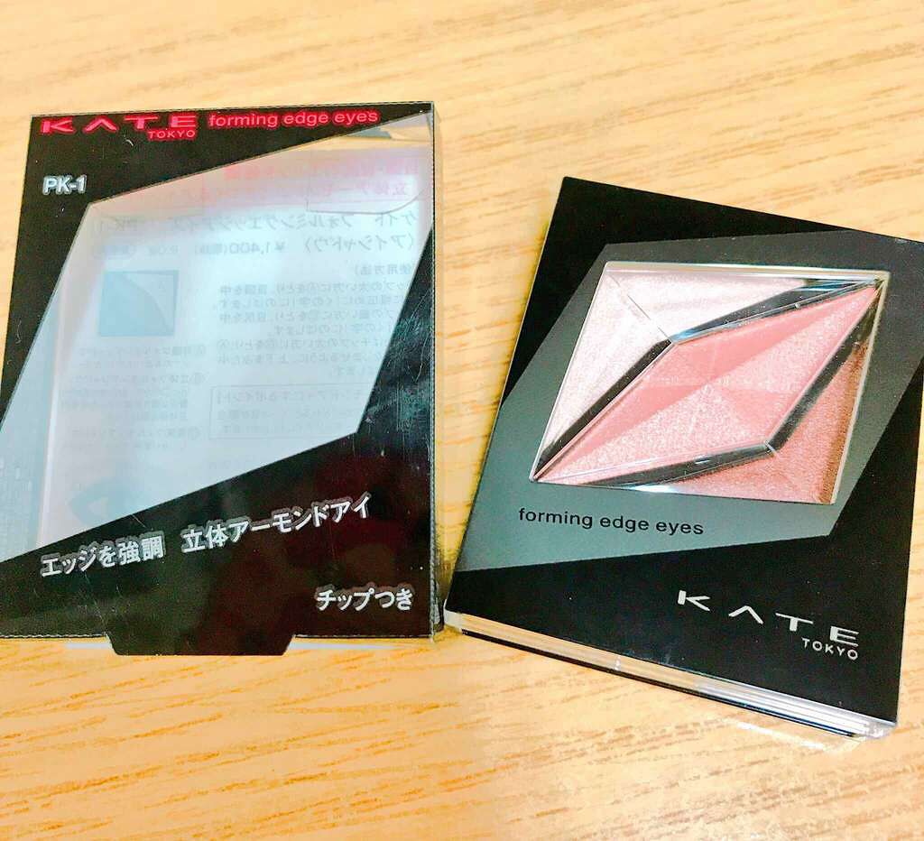 フォルミングエッジアイズ/KATE/アイシャドウパレットを使ったクチコミ(1枚目)