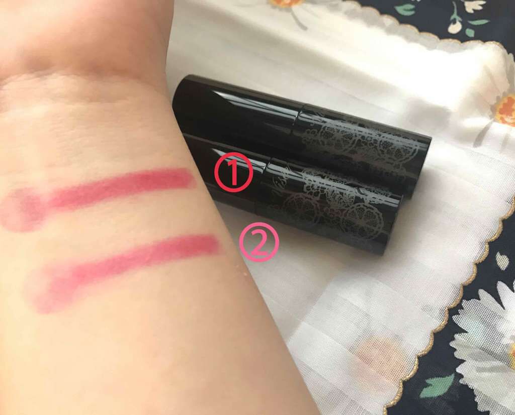 クリスタルデュオ リップスティック/Visée/口紅を使ったクチコミ(2枚目)