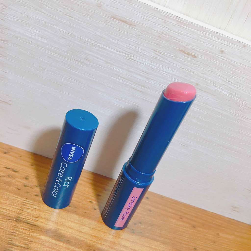 ニベア リッチケア＆カラーリップ/ニベア/リップクリームを使ったクチコミ（2枚目）