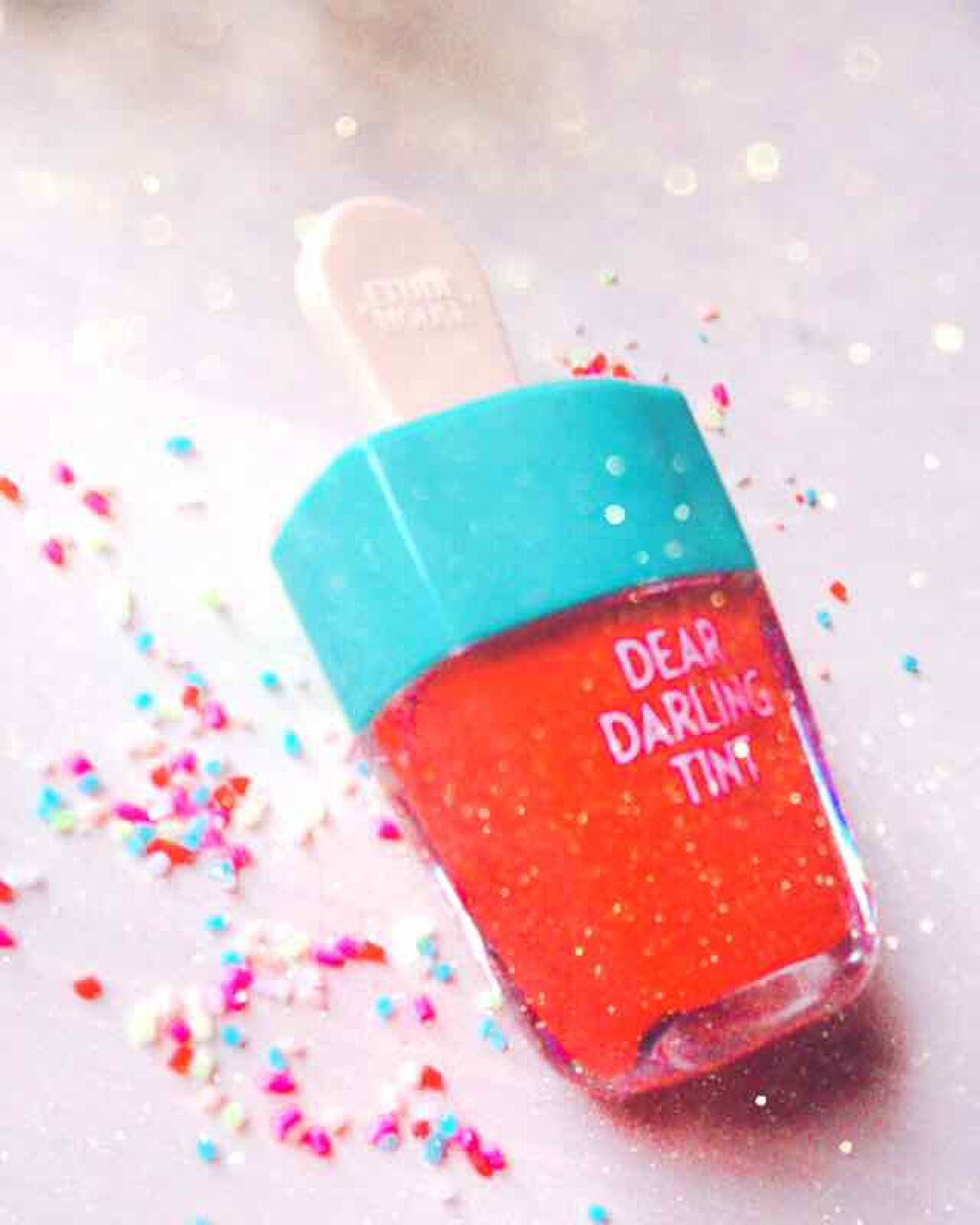 ディアダーリン ウォータージェルティント (アイスティント)/ETUDE/口紅を使ったクチコミ(1枚目)