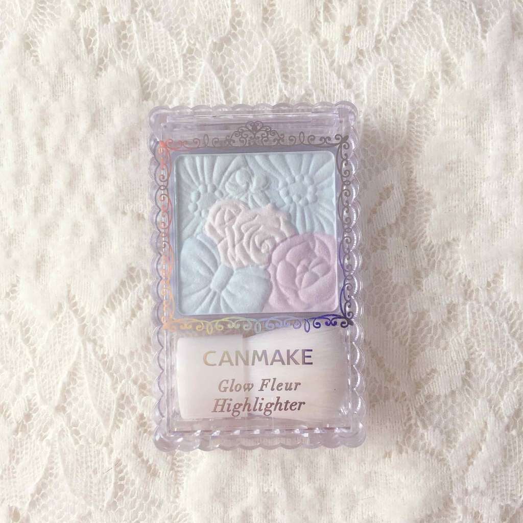 グロウフルールハイライター/キャンメイク/パウダーハイライトを使ったクチコミ(1枚目)