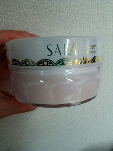 ボディパフパウダーN UV(サラの香り)/SALA/ボディパウダーを使ったクチコミ（1枚目）