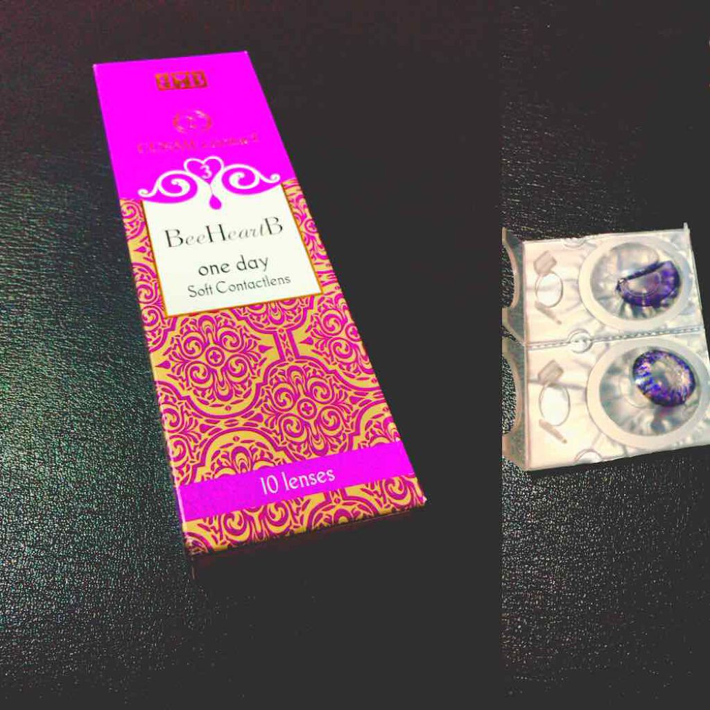 BeeHeartB 1day/BeeHeartB/ワンデー(1DAY)カラコンを使ったクチコミ(2枚目)