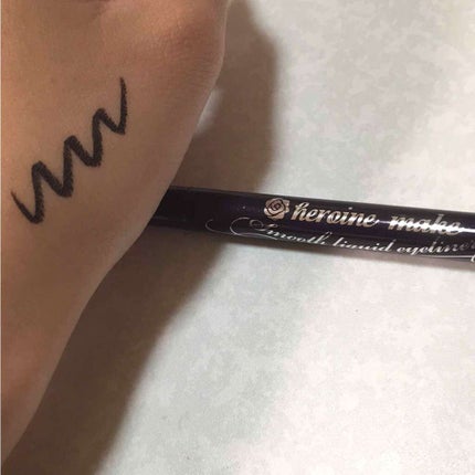 スムースリキッドアイライナー スーパーキープ/ヒロインメイク/リキッドアイライナーを使ったクチコミ(3枚目)