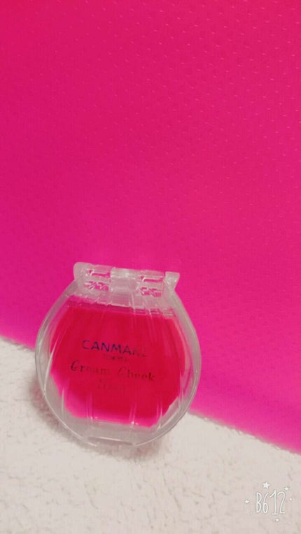 クリームチーク ティント/キャンメイク/ジェル・クリームチークを使ったクチコミ(1枚目)
