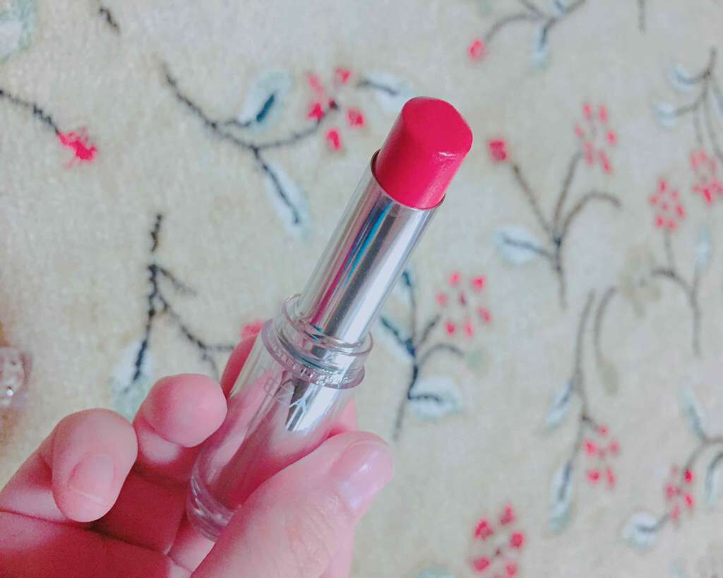 ラスティンググロスリップ/CEZANNE/口紅を使ったクチコミ(2枚目)