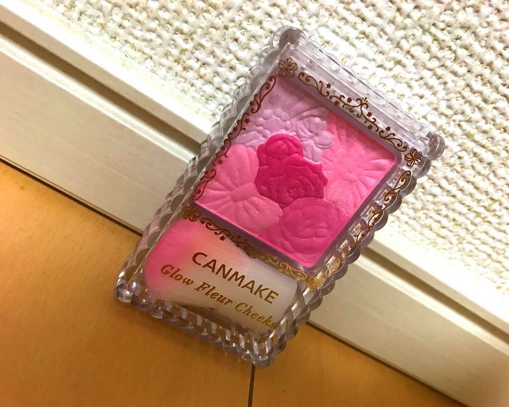 グロウフルールチークス/キャンメイク/パウダーチークを使ったクチコミ(1枚目)