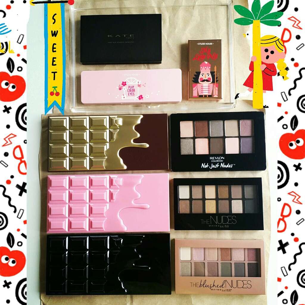 ヌードパレット/MAYBELLINE NEW YORK/アイシャドウパレットを使ったクチコミ（1枚目）