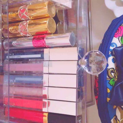 重なるアクリルケース2段引出・大/無印良品/その他化粧小物を使ったクチコミ(4枚目)