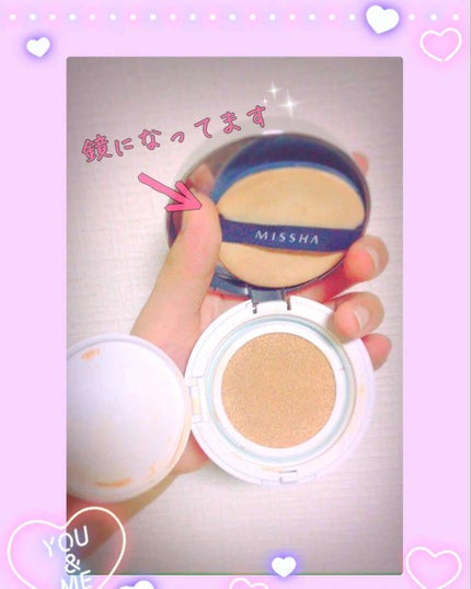 M クッションファンデーション(マット)/MISSHA/クッションファンデーションを使ったクチコミ(2枚目)